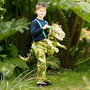 Liragram Dinosaure Porteur - Jouet à enfourcher pour enfant de 3 à │ 5 ans - Version Verte