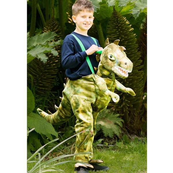 Liragram Dinosaure Porteur - Jouet à enfourcher pour enfant de 3 à │ 5 ans - Version Verte