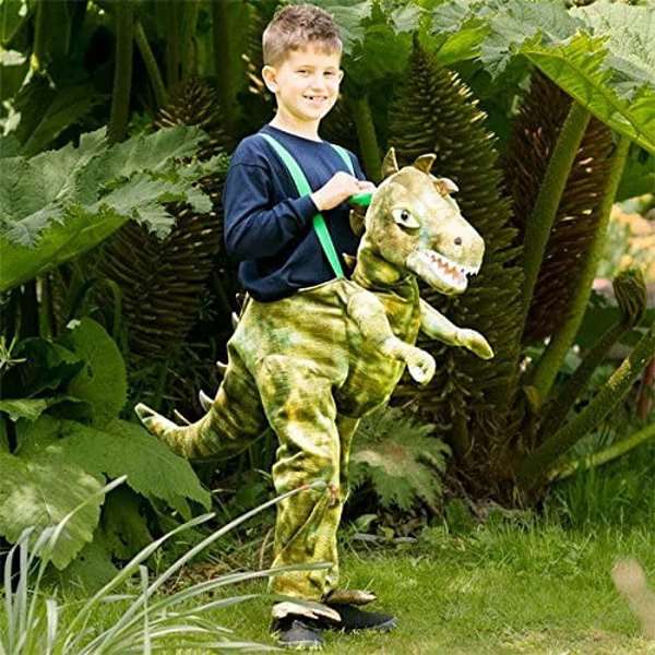 Liragram Dinosaure Porteur - Jouet à enfourcher pour enfant de 3 à │ 5 ans - Version Verte