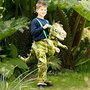 Liragram Dinosaure Porteur - Jouet à enfourcher pour enfant de 3 à │ 5 ans - Version Verte