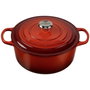 Le Creuset Signature Roaster ronde 26cm cerise