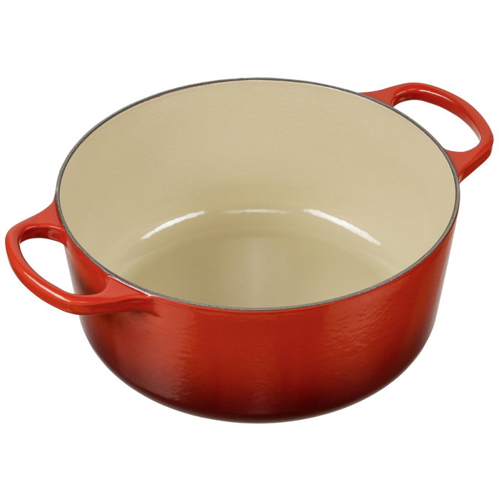 Le Creuset Signature Roaster ronde 26cm cerise Le Creuset Signature Roaster ronde 26cm cerise