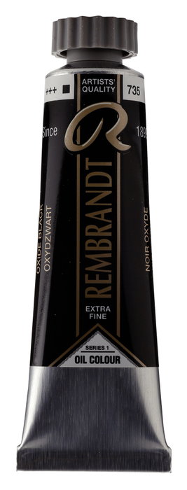 Rembrandt Peinture à l'huile Noir Oxyde 735, 15 ml Rembrandt Peinture à l'huile Noir Oxyde 735, 15 ml