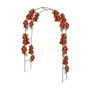 Arche de jardin Kinzo 240 x 140 cm Métal Roses