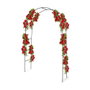 Arche de jardin Kinzo 240 x 140 cm Métal Roses