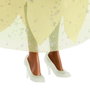 Mattel Muñeca Tiana - Poupée de Collection Disney 100e Anniversaire Hlx61 - Robe Verte Luxueuse avec Satin et Motif de Lys - Boîtier d'Exposition