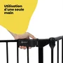 Safety 1st Barrière modulaire 5 panneaux, extra large 3 m, Noir