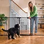 Safety 1st Barrière modulaire 5 panneaux, extra large 3 m, Noir