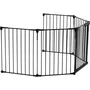 Safety 1st Barrière modulaire 5 panneaux, extra large 3 m, Noir