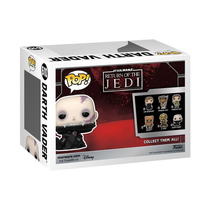 Funko Pop Star Wars Retour Du Jedi - Figurine Darth Vader Desenmascarado Vinyle 9 cm Funko Pop Star Wars Retour Du Jedi - Figurine Darth Vader Desenmascarado Vinyle 9 cm