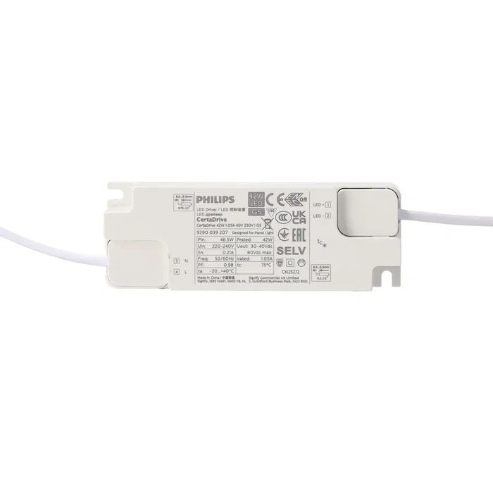 Philips Panneau LED Ultra-fin 42W 6000K Blanco Frío 5880 Lm Philips Panneau LED Ultra-fin 42W 6000K Blanco Frío 5880 Lm