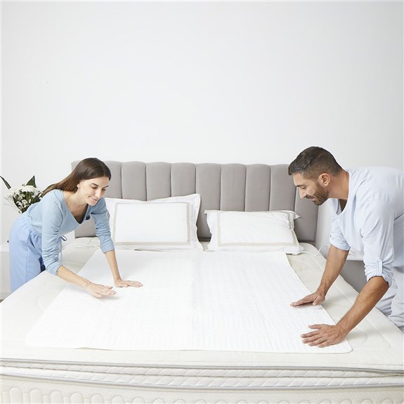 Beurer TS-26 XXL (317.16) Couverture chauffante électrique double, 3 niveaux de température, système de sécurité BSS, câbles amovibles