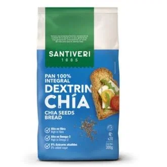 Santiveri Pain Dextrin aux Graines de Chia 300g Santiveri Pain Dextrin aux Graines de Chia 300g