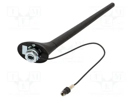 4CARMEDIA Antenne de toit automobile 0,2m AM/FM avec amplificateur
