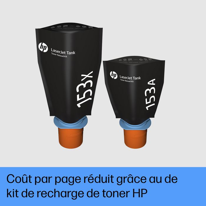 HP LaserJet Tank 1504w - Imprimante laser monochrome avec toner pré-rempli (5000 pages), Wi-Fi, 22 ppm