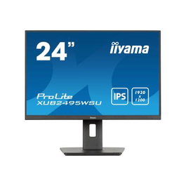 Iiyama ProLite XUB2495WSU-B7 - Moniteur 24 Pouces IPS 16:9 5ms FHD 1920x1080 HDMI DisplayPort USB-C VESA - XUB2495WSUB7