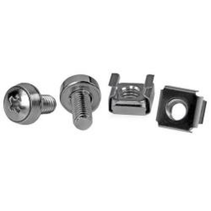 Support Startech CABSCREWM6 Argenté Acier inoxydable (50 Unités) Support Startech CABSCREWM6 Argenté Acier inoxydable (50 Unités)