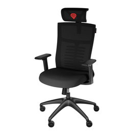 Genesis Astat 200 Fauteuil de Gaming Ergonomique Noir Mesh PureFlow avec Repose-bras 3D