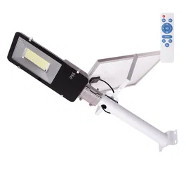 Farola LED Solaire avec Télécommande - Dimmable - Panneau 6V 200W, Batterie 3.2V 20000mAh - Éclairage Extérieur Étanche IP65