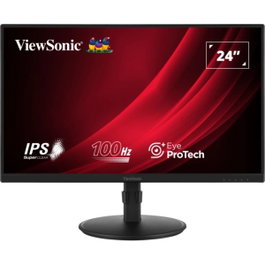 ViewSonic VA2408-HDJ Moniteur 23,8 pouces Full HD 100 Hz IPS Noir