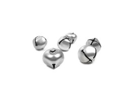 Innspiro Lot de 40 clochettes en métal argent de 8 mm