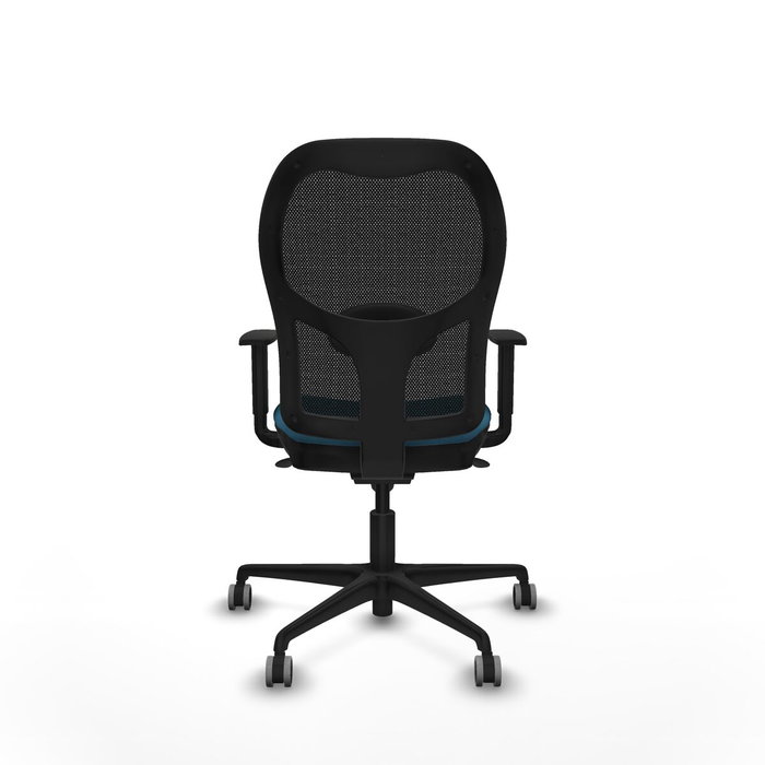 Piqueras y Crespo Chaise de Bureau 1D036G0 Noir Vert pétrole
