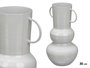 Giftdecor Jarron Bola 30 cm Gris Métal (Set de 6)