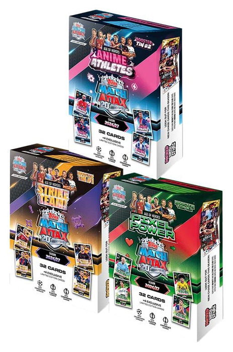 Topps/Merlin UEFA Club Competition Match Attax 2026/27 Age of Heroes Mini Tin Topps/Merlin UEFA Club Competition Match Attax 2026/27 Age of Heroes Mini Tin