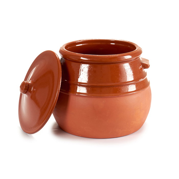 La Dehesa Puchero 3,5 L (3500 ml) 23 cm x 23 cm x 23 cm Barro Refractario Couleur Miel (Set de 4) La Dehesa Puchero 3,5 L (3500 ml) 23 cm x 23 cm x 23 cm Barro Refractario Couleur Miel (Set de 4)