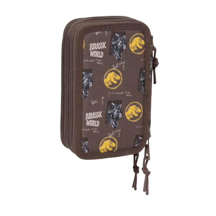 Fourre-tout Jurassic World Marron 12,5 x 19,5 x 5,5 cm 37 Pièces