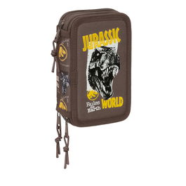 Fourre-tout Jurassic World Marron 12,5 x 19,5 x 5,5 cm 37 Pièces