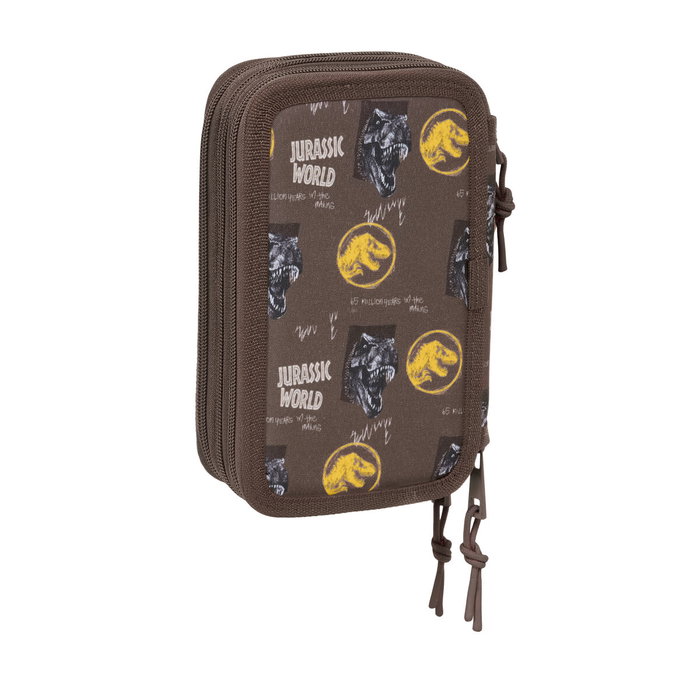 Fourre-tout Jurassic World Marron 12,5 x 19,5 x 5,5 cm 37 Pièces