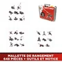 Meccano Coffret Super Construction 25 en 1 avec 638 pièces et moteur