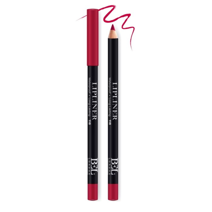 Bel London Crayon à Lèvres Contour Étancher 118, Formule à l'Huile Végétale Hydrogénée, 0.78 g, Maquillage Pour Femmes Bel London Crayon à Lèvres Contour Étancher 118, Formule à l'Huile Végétale Hydrogénée, 0.78 g, Maquillage Pour Femmes