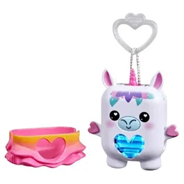 Hasbro Nano-mals Meadowmist la licorne - Compagnon électronique interactif, plus de 70 réactions, jouet de poche pour enfants dès 5 ans