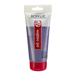 Talens Art Creation Peinture Acrylique Tube 200 ml Violeta Metálico 835