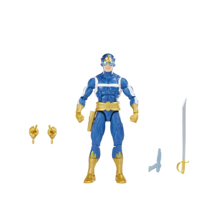 Hasbro Marvel Legends Figurine Star-Lord PVC 15 cm avec Accessoires - Gardiens de la Galaxie