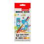 Bruynzeel Étui de 12 crayons de couleur Kids pointe double
