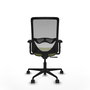 PIQUERAS Y CRESPO Chaise Zulema Synchro, Vert olive et Gris