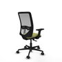 PIQUERAS Y CRESPO Chaise Zulema Synchro, Vert olive et Gris