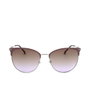 Carolina Herrera CH 0037/S Lunettes de soleil rondes Femme Argenté Lila
