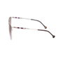 Carolina Herrera CH 0037/S Lunettes de soleil rondes Femme Argenté Lila