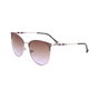 Carolina Herrera CH 0037/S Lunettes de soleil rondes Femme Argenté Lila