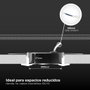GSC Evolution Aro rond compact à LED Lumati 7W Negro