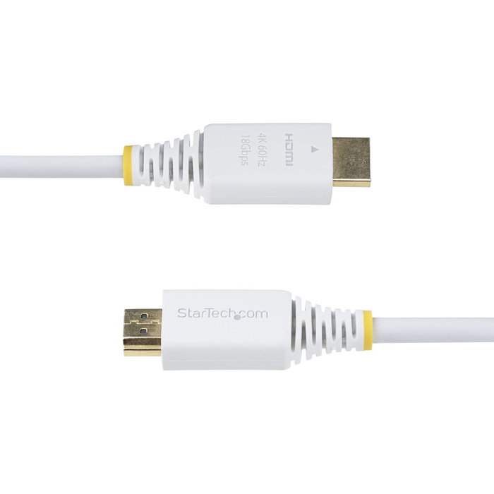 Câble USB Startech HDMI2-CABLE-4K60-10W Blanc 3 m Câble USB Startech HDMI2-CABLE-4K60-10W Blanc 3 m