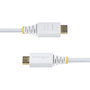 Câble USB Startech HDMI2-CABLE-4K60-10W Blanc 3 m