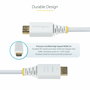 Câble USB Startech HDMI2-CABLE-4K60-10W Blanc 3 m