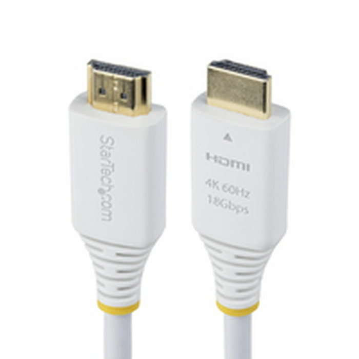 Câble USB Startech HDMI2-CABLE-4K60-10W Blanc 3 m Câble USB Startech HDMI2-CABLE-4K60-10W Blanc 3 m