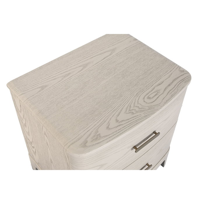 Table de Nuit Home ESPRIT Gris clair 53 x 42 x 56,2 cm Table de Nuit Home ESPRIT Gris clair 53 x 42 x 56,2 cm