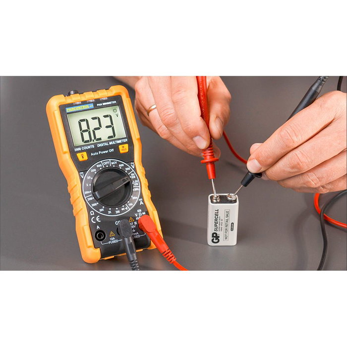 Pancontrol Pan Minimeter Multimètre numérique CAT III 600V Pancontrol Pan Minimeter Multimètre numérique CAT III 600V